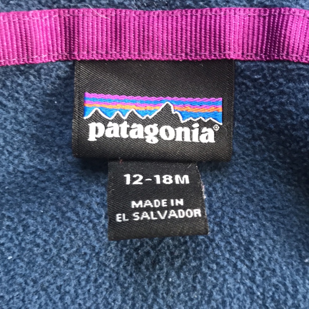 Patagonia Fleece Jacket (size 12-18m) - Picture 6 of 7